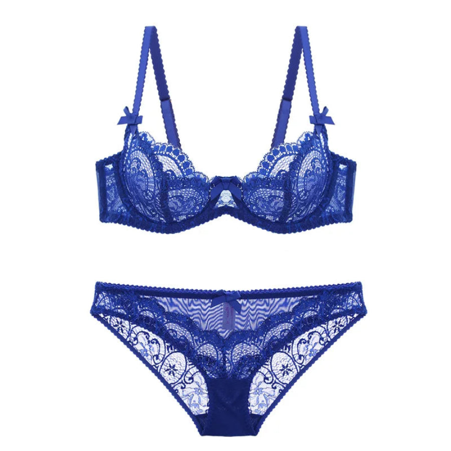 Women's Boxer Panties Underwear Set: Plus Size Seamless with Rhinestone, Feather, and Button Decorations
