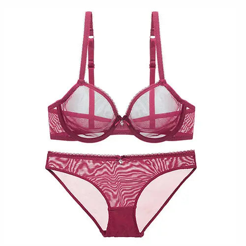 Lace Bra and Panty Underwear Set