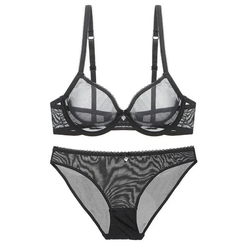 Lace Bra and Panty Underwear Set