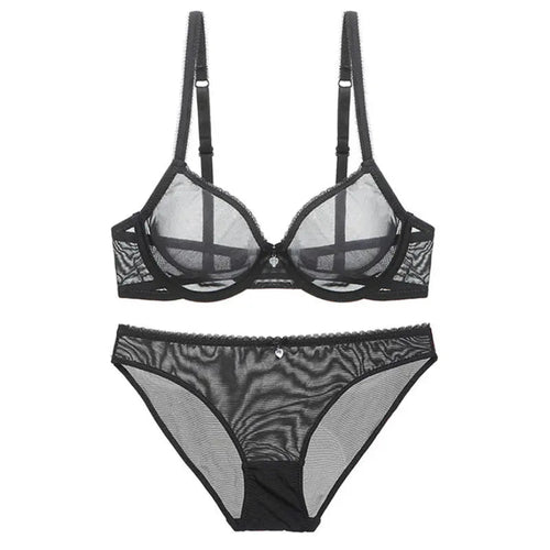 Lace Bra and Panty Underwear Set