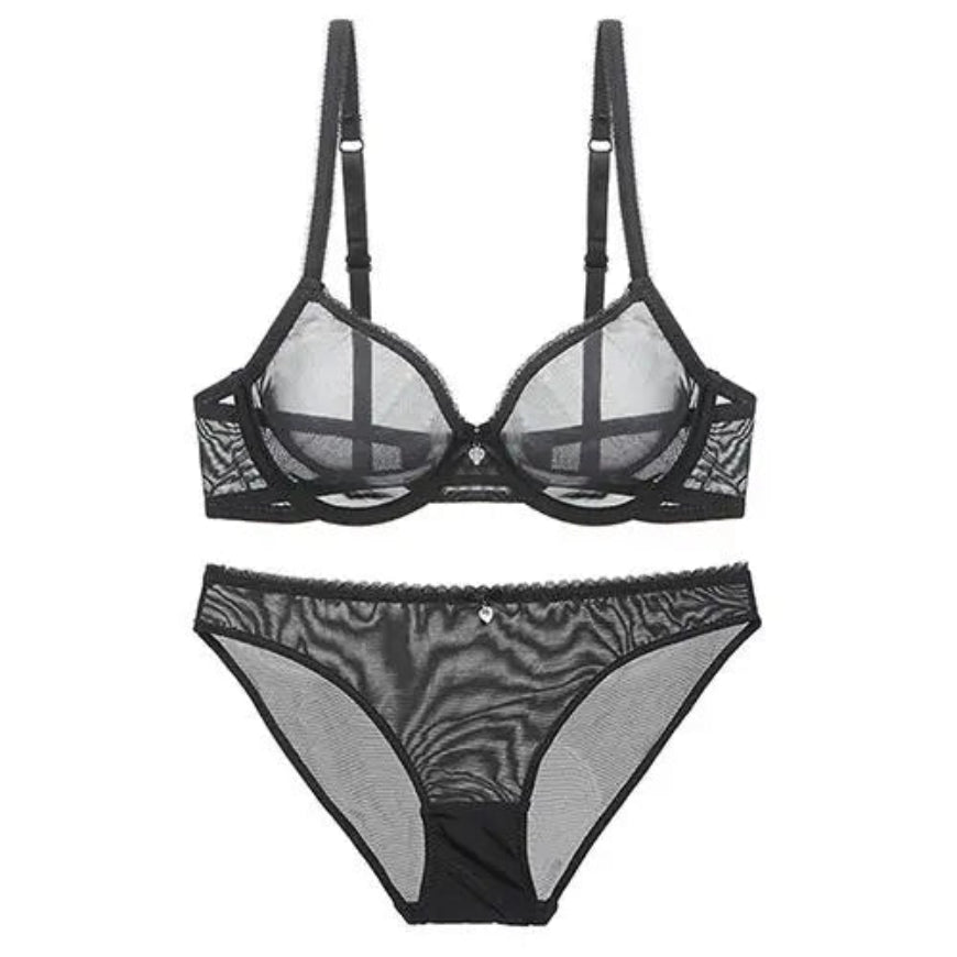Lace Bra and Panty Underwear Set