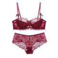Women's Boxer Panties Underwear Set: Plus Size Seamless with Rhinestone, Feather, and Button Decorations